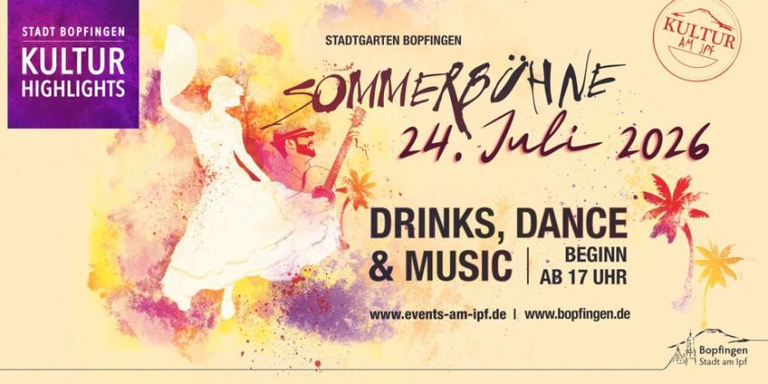 Plakat Sommerbühne 2026 Plakat Sommerbühne 2026